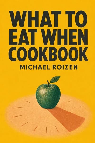 What to Eat When Cookbook book cover