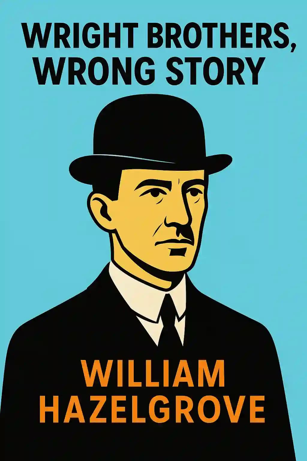 Wright brothers, wrong story: how Wilbur Wright solved the problem of manned flight book cover