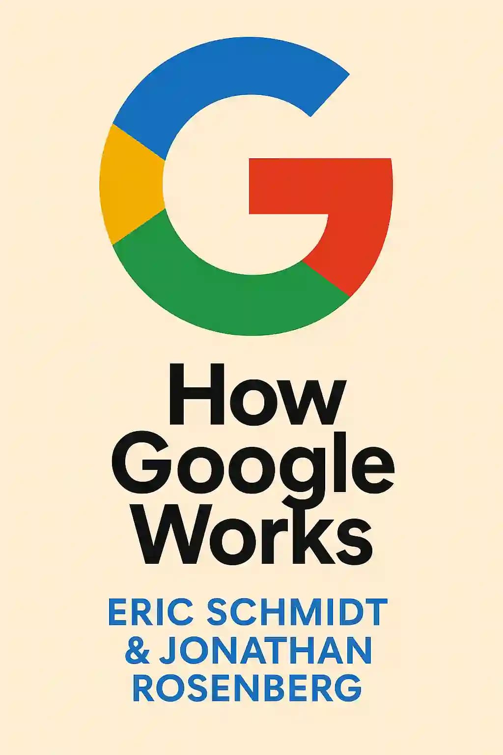 How Google Works — Googleの教え方、教わり方 book cover