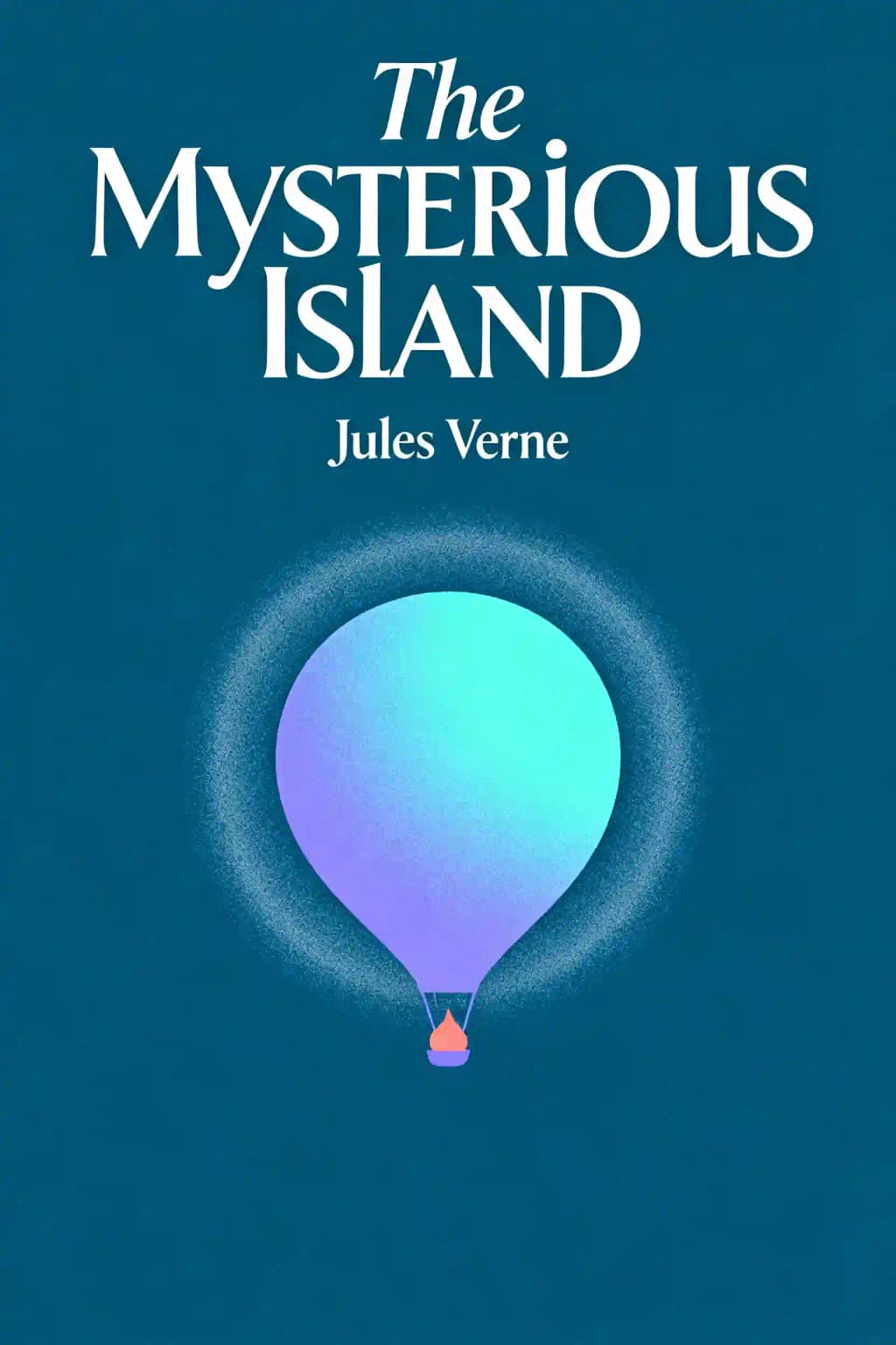 THE MYSTERIOUS ISLAND book cover