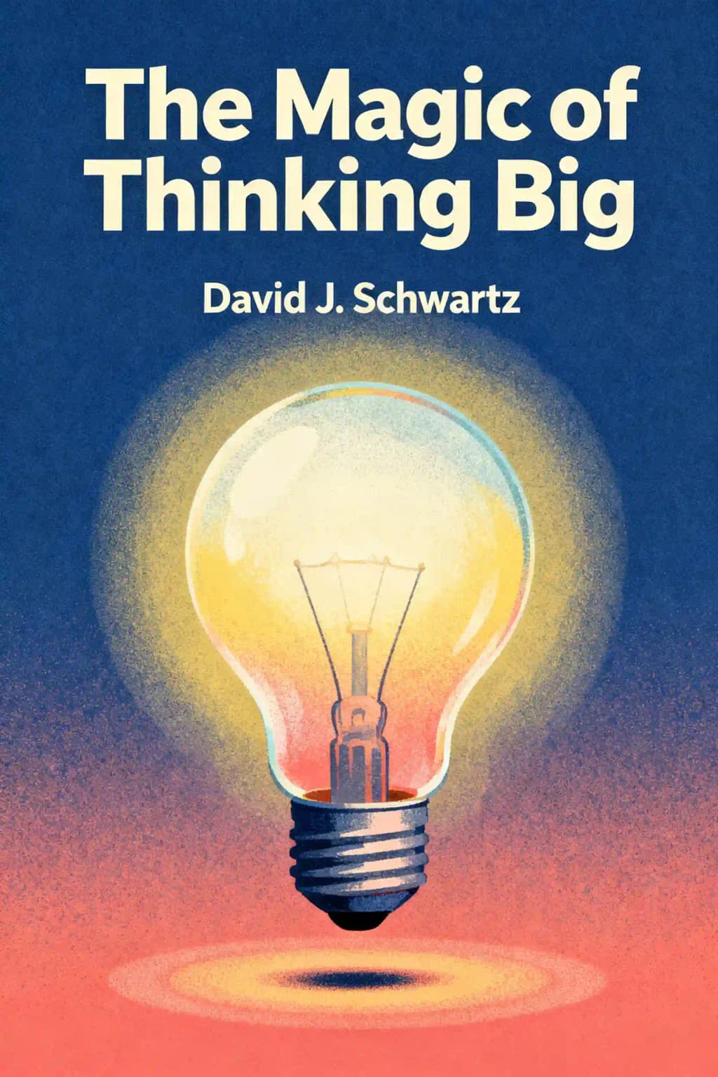 A Mágica de Pensar Grande book cover