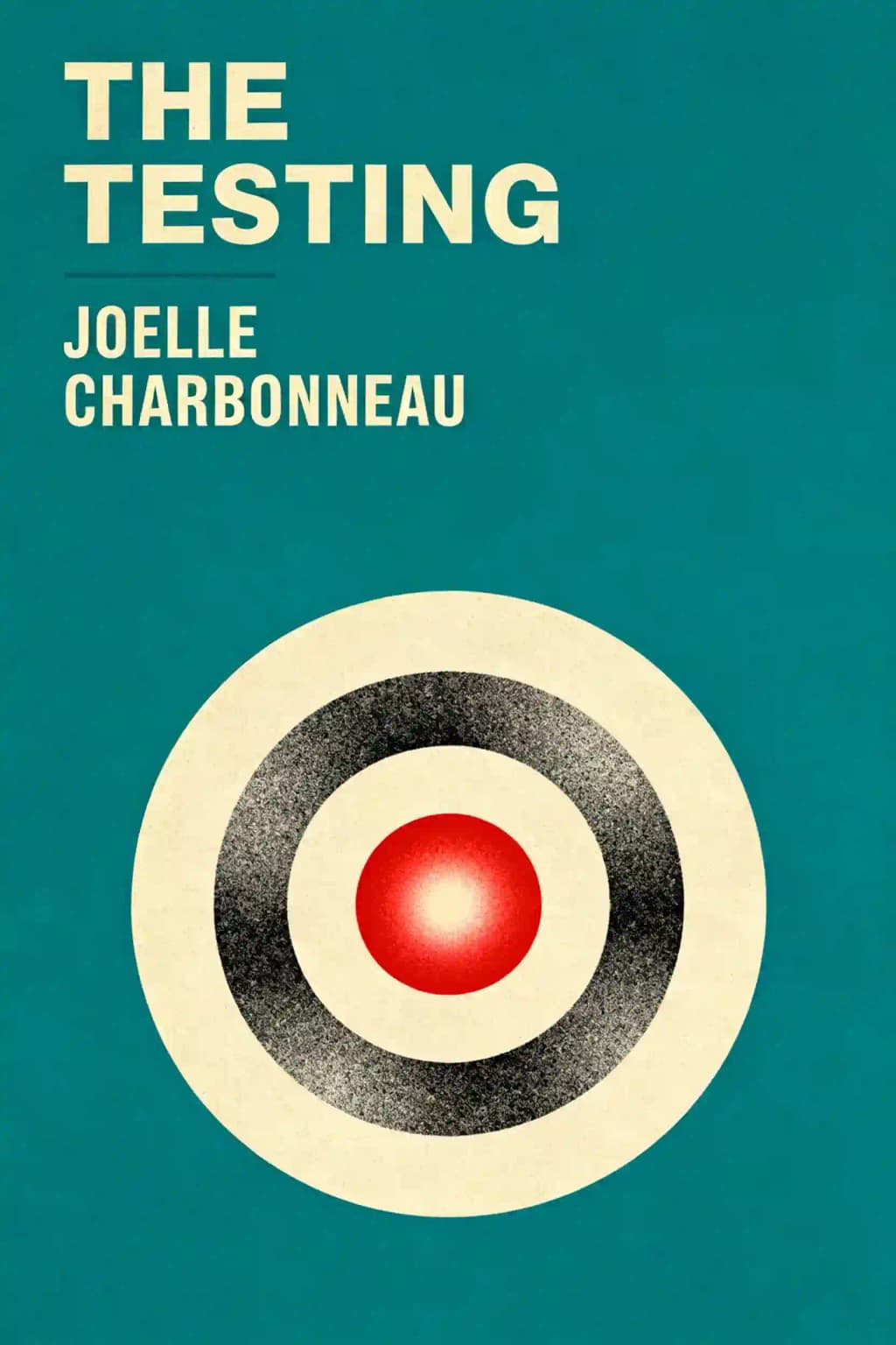 The testing book cover