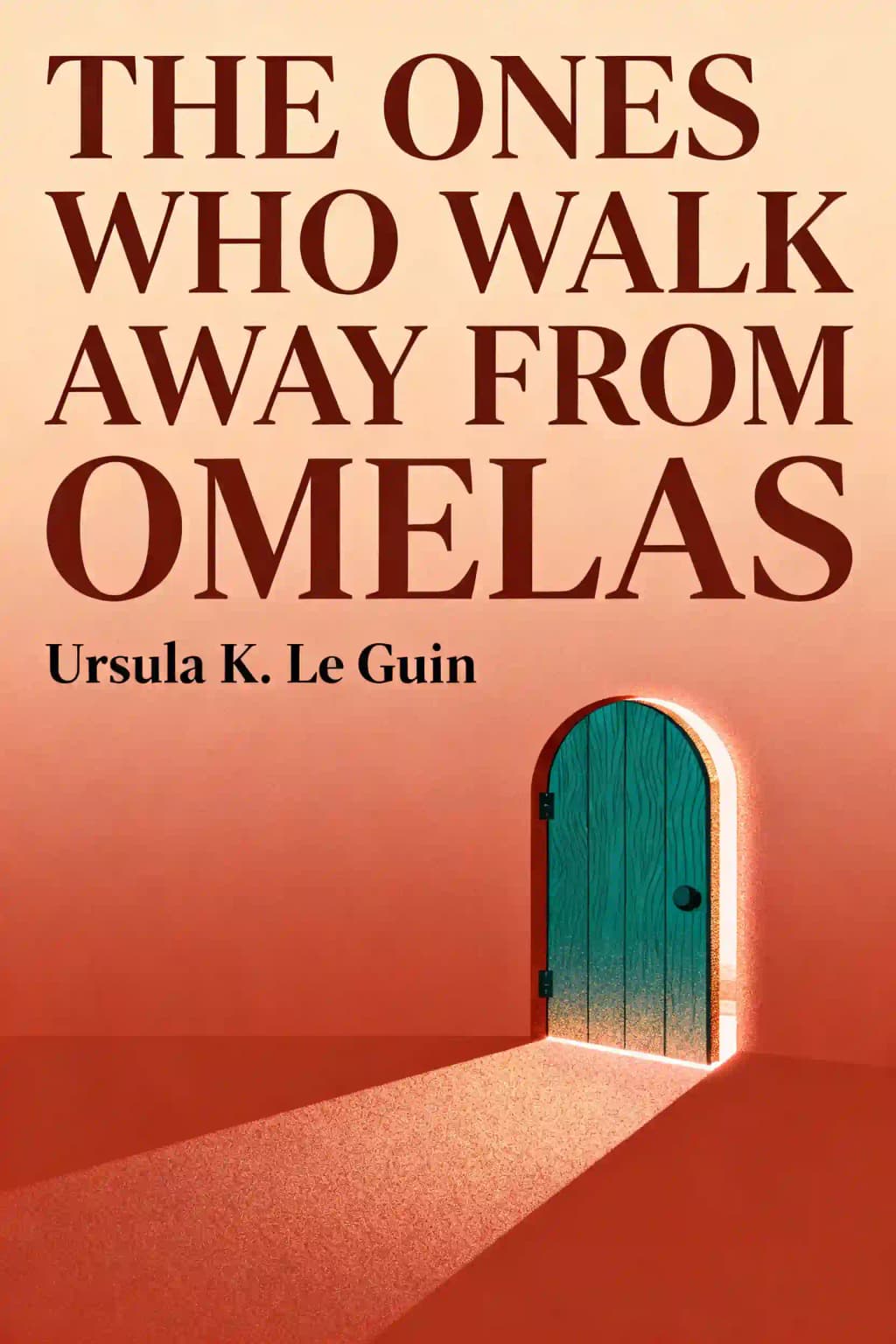 The ones who walk away from Omelas book cover