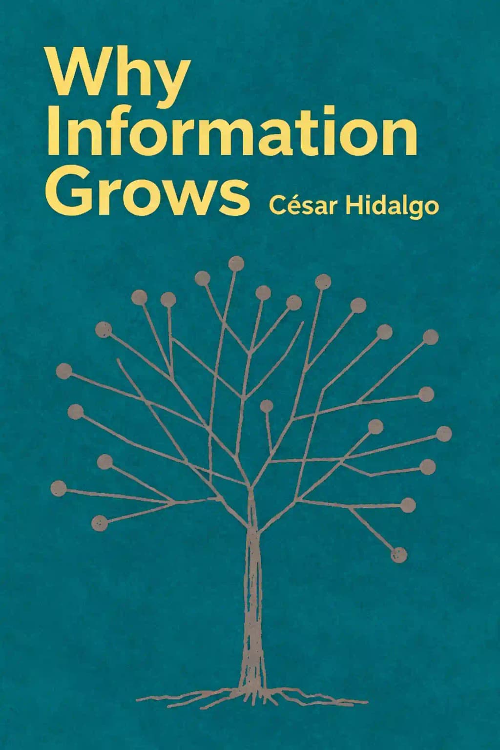 Why Information Grows: The Evolution of Order, from Atoms to Economies book cover