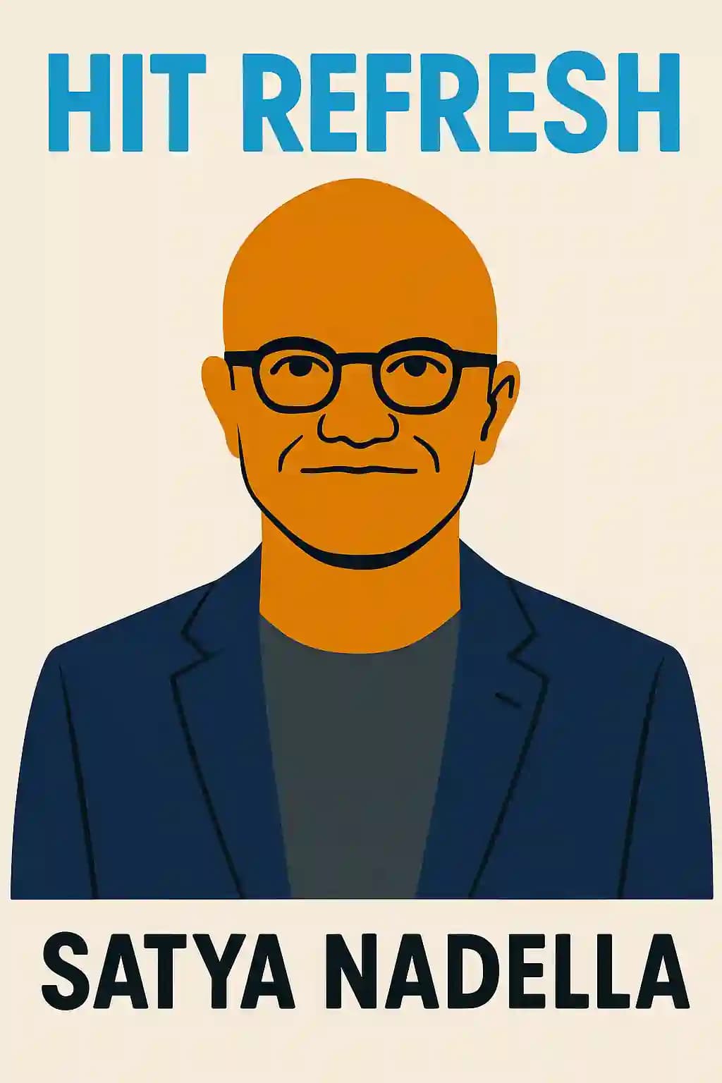 Hit Refresh: La Ricerca per Riscoprire l'Anima di Microsoft e Immaginare un Futuro Migliore per Tutti book cover