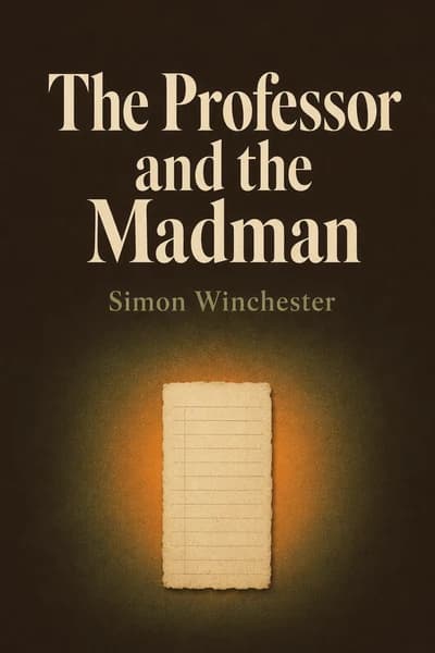 O Professor e o Louco: uma história de assassinato, loucura e a criação do dicionário Oxford English book cover