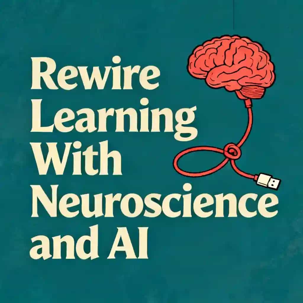 Buchcover von Rewire Your Brain: How Neuroscience and AI Transform Learning