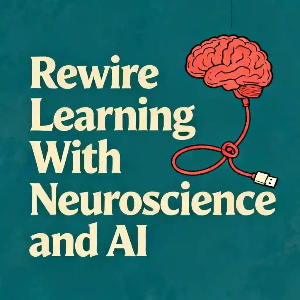 Rewire Your Brain: How Neuroscience and AI Transform Learning book cover