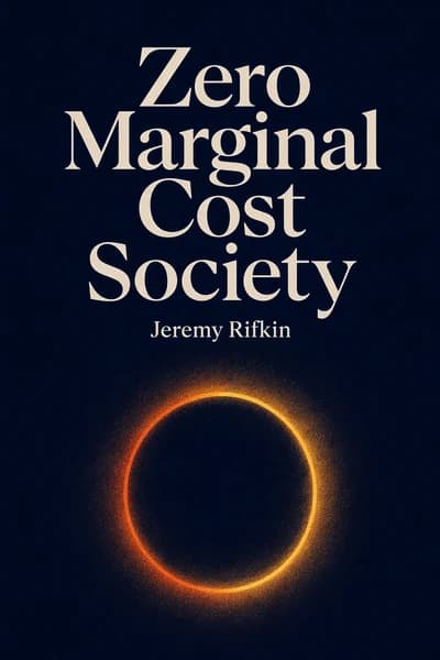 한계비용 제로 사회: 사물인터넷, 협력적 공유지, 그리고 자본주의의 몰락 book cover