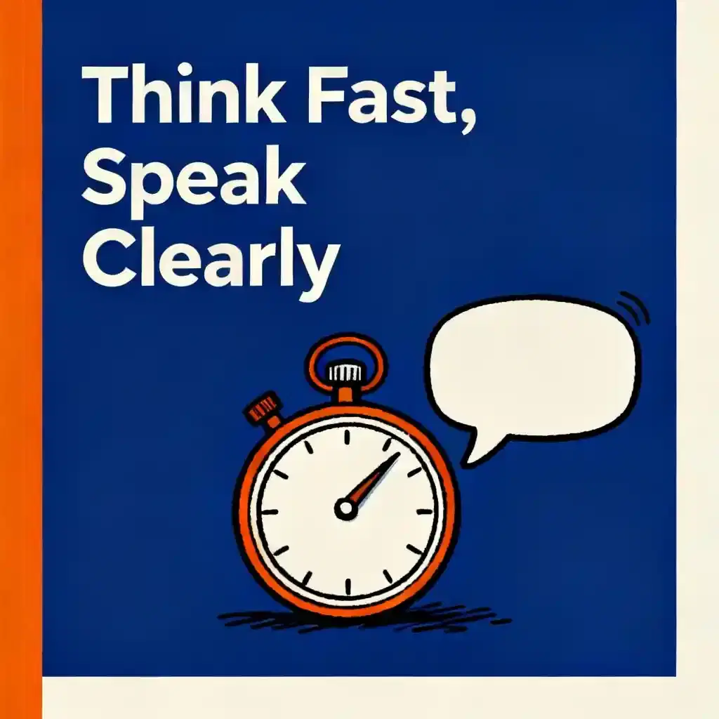 The Art of Quick Thinking: Master Communication Under Pressure book cover