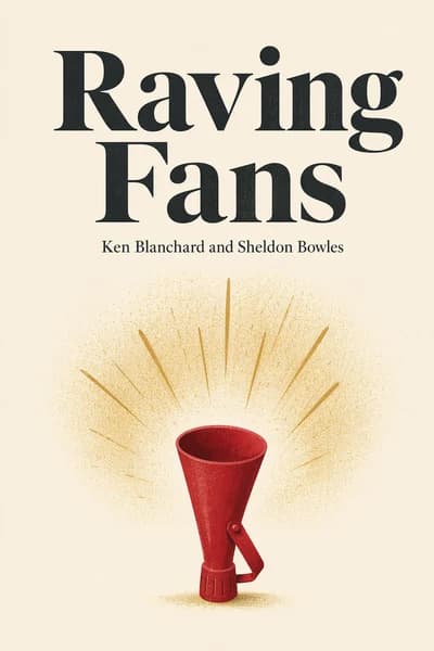 Raving fans: a revolutionary approach to customer service book cover