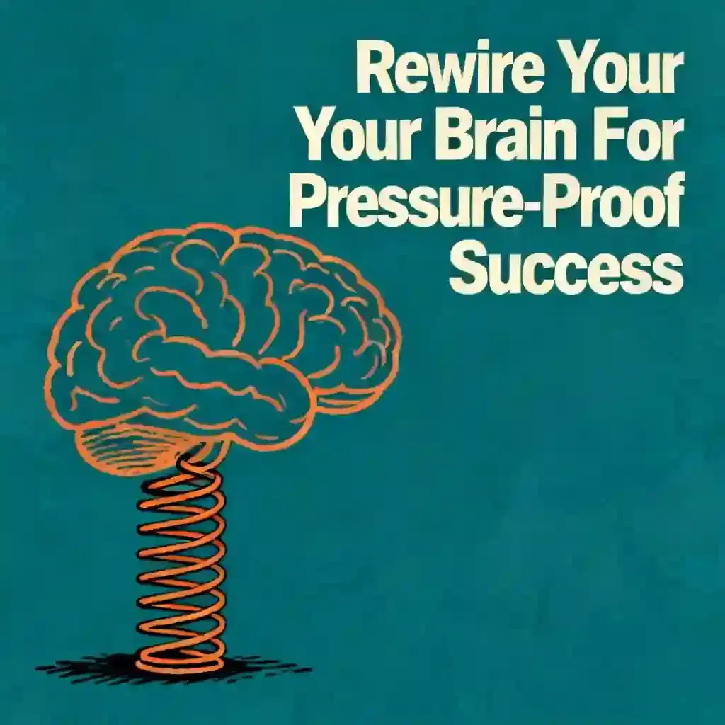 Growth Mindset: Rewiring Your Brain for Success Under Pressure book cover