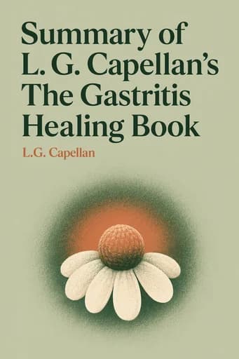 Summary of L. G. Capellan's the Gastritis Healing Book book cover