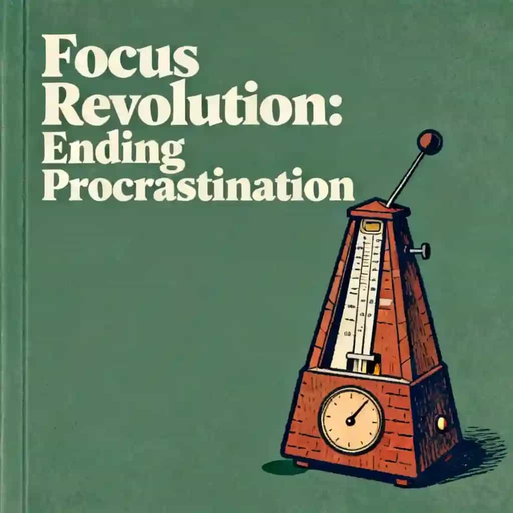 Couverture du livre Defeating Procrastination: The Focus Revolution