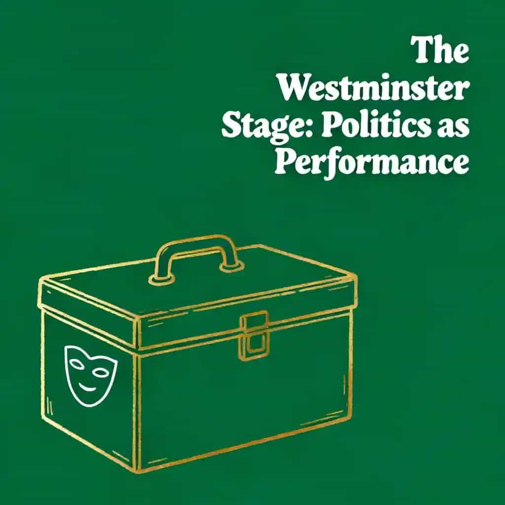 Обложка книги The Westminster Theater: Where Politics Becomes Performance