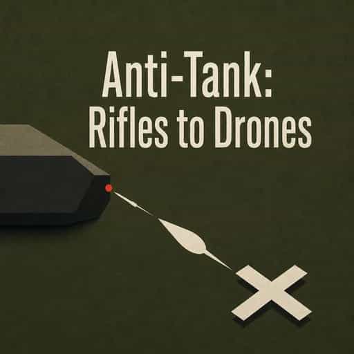 Capa do livro The Anti-Tank Arms Race: From Rifles to Drones