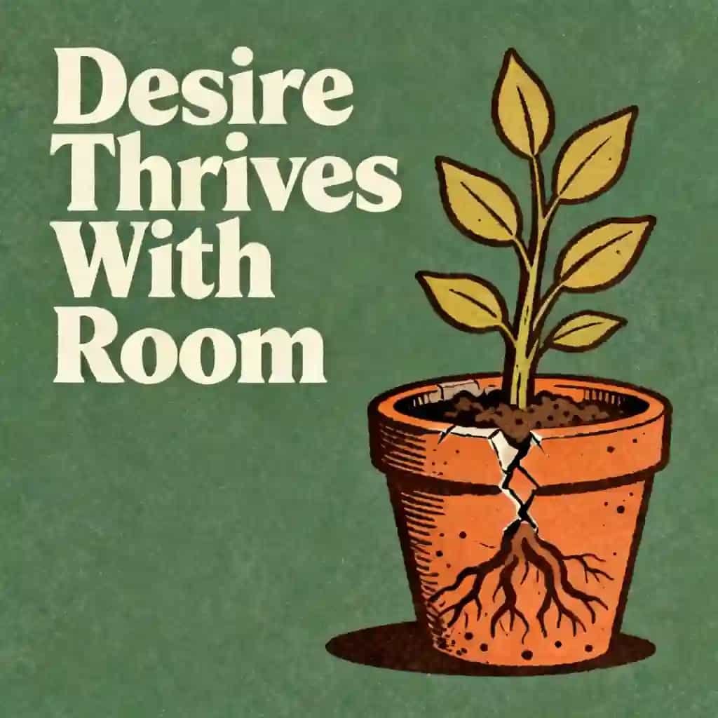 Desire Needs Space to Thrive book cover
