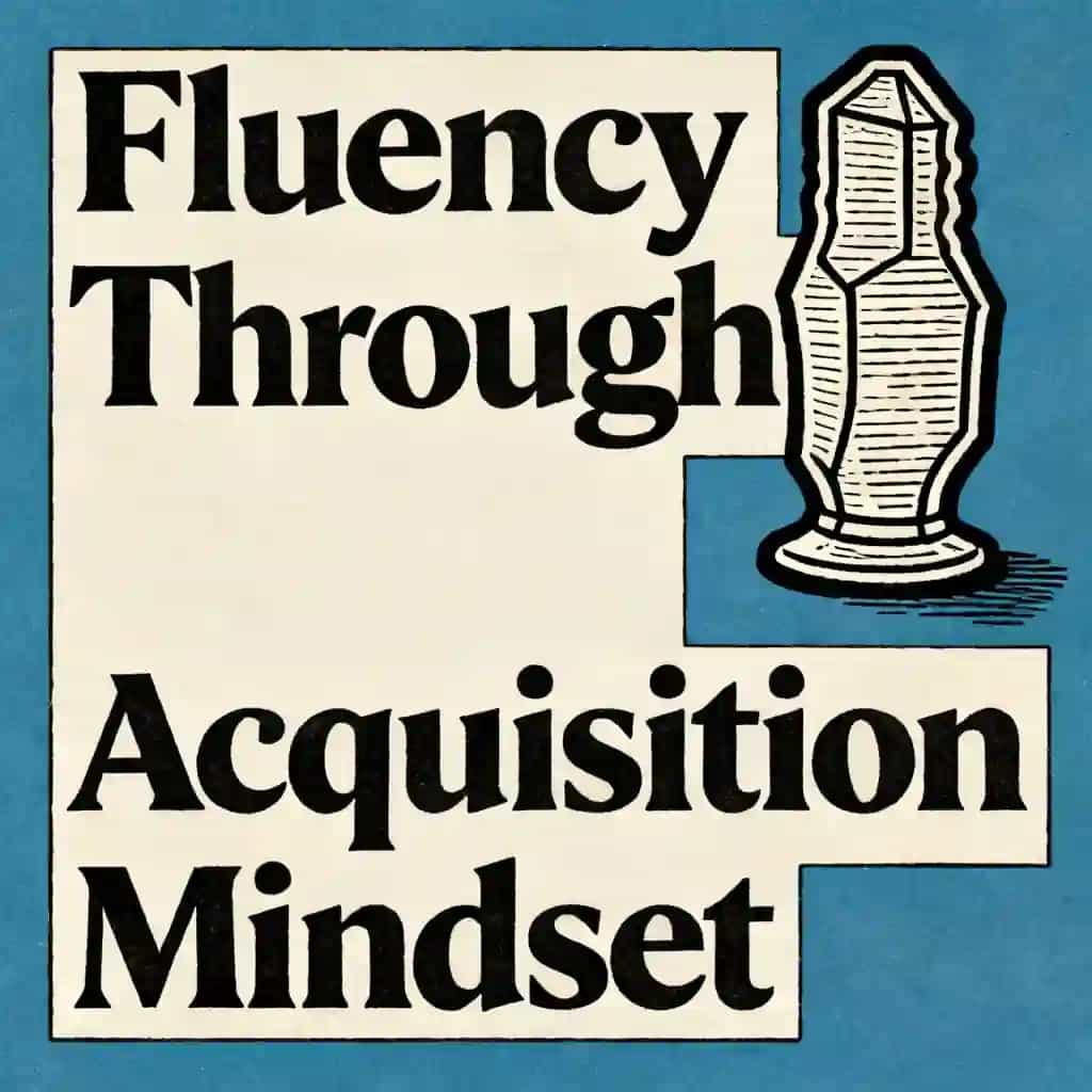 Обложка книги English Fluency: The Acquisition Mindset