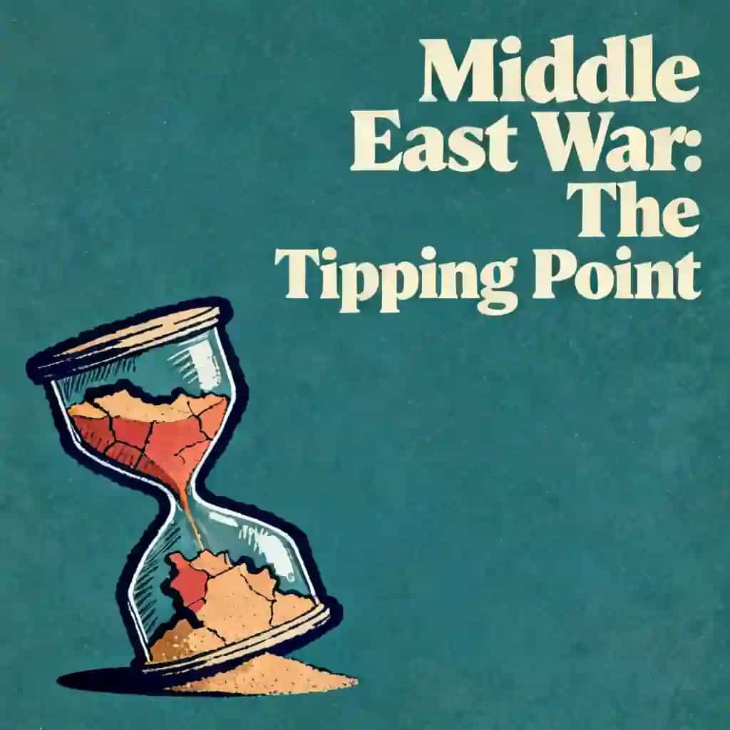 Middle East War: Why the Region Is at a Tipping Point の書籍表紙