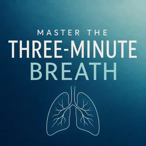 Copertina del libro The Three-Minute Breath Hold