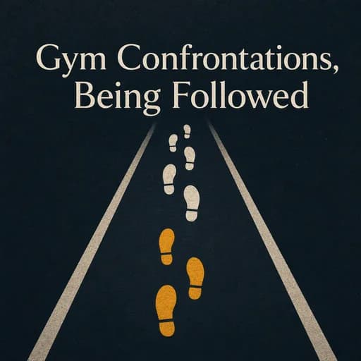 Gym Confrontations: The Cost of Being Followed and Monitored