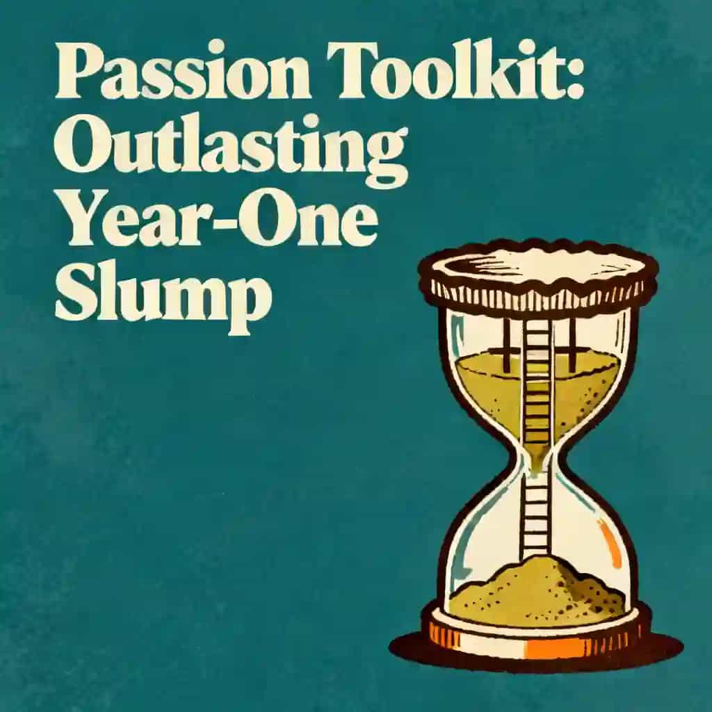 The Passion Toolkit: Beyond the One-Year Slump 책 표지
