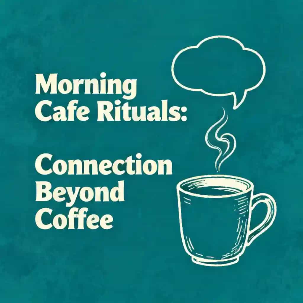 Morning Cafe Rituals: Connection Beyond Coffee book cover