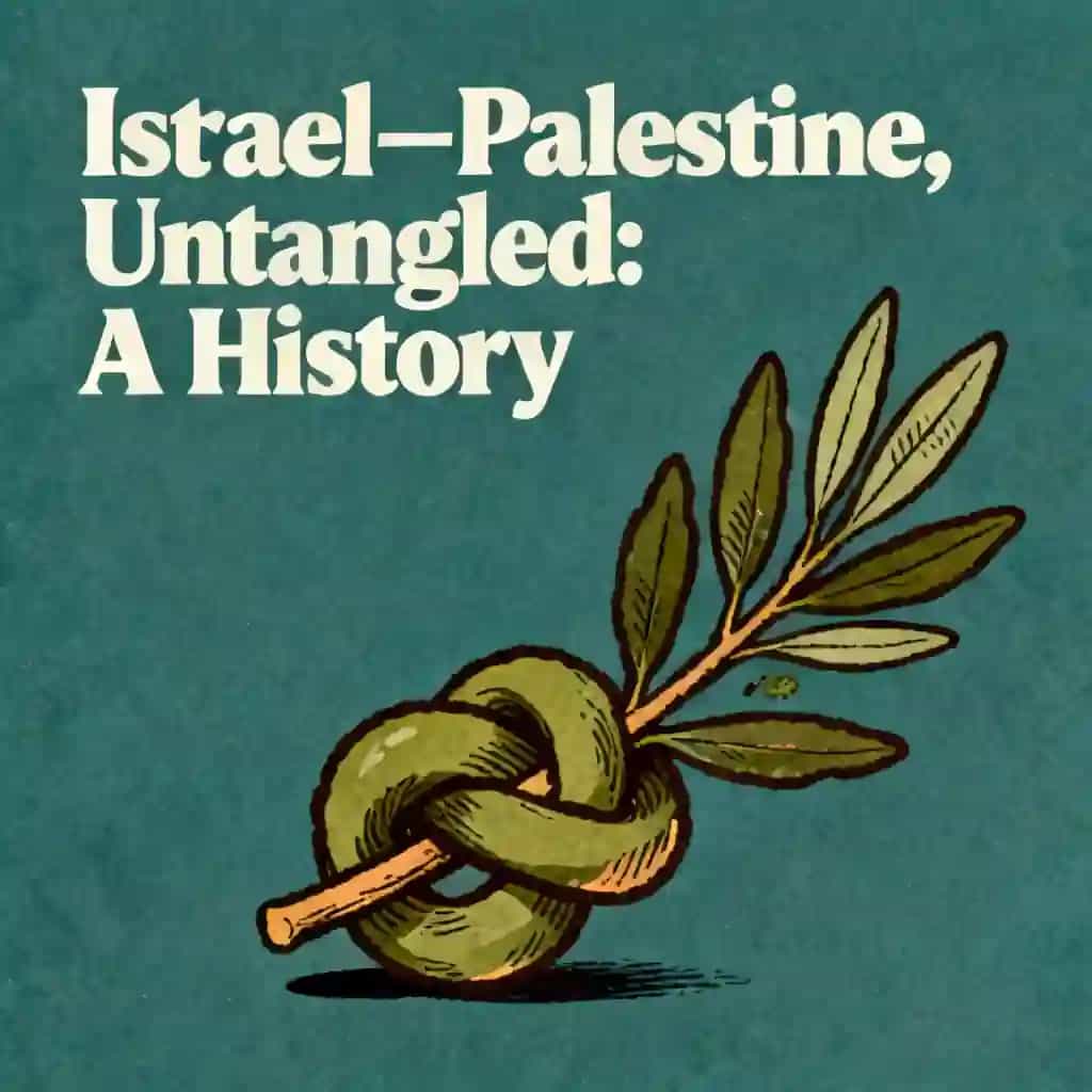 Copertina del libro Untangling Israel-Palestine: A Clear-Eyed History