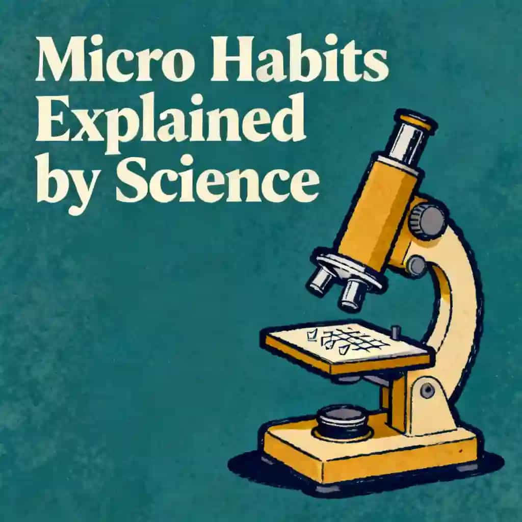 Обложка книги The Science of Micro Habits