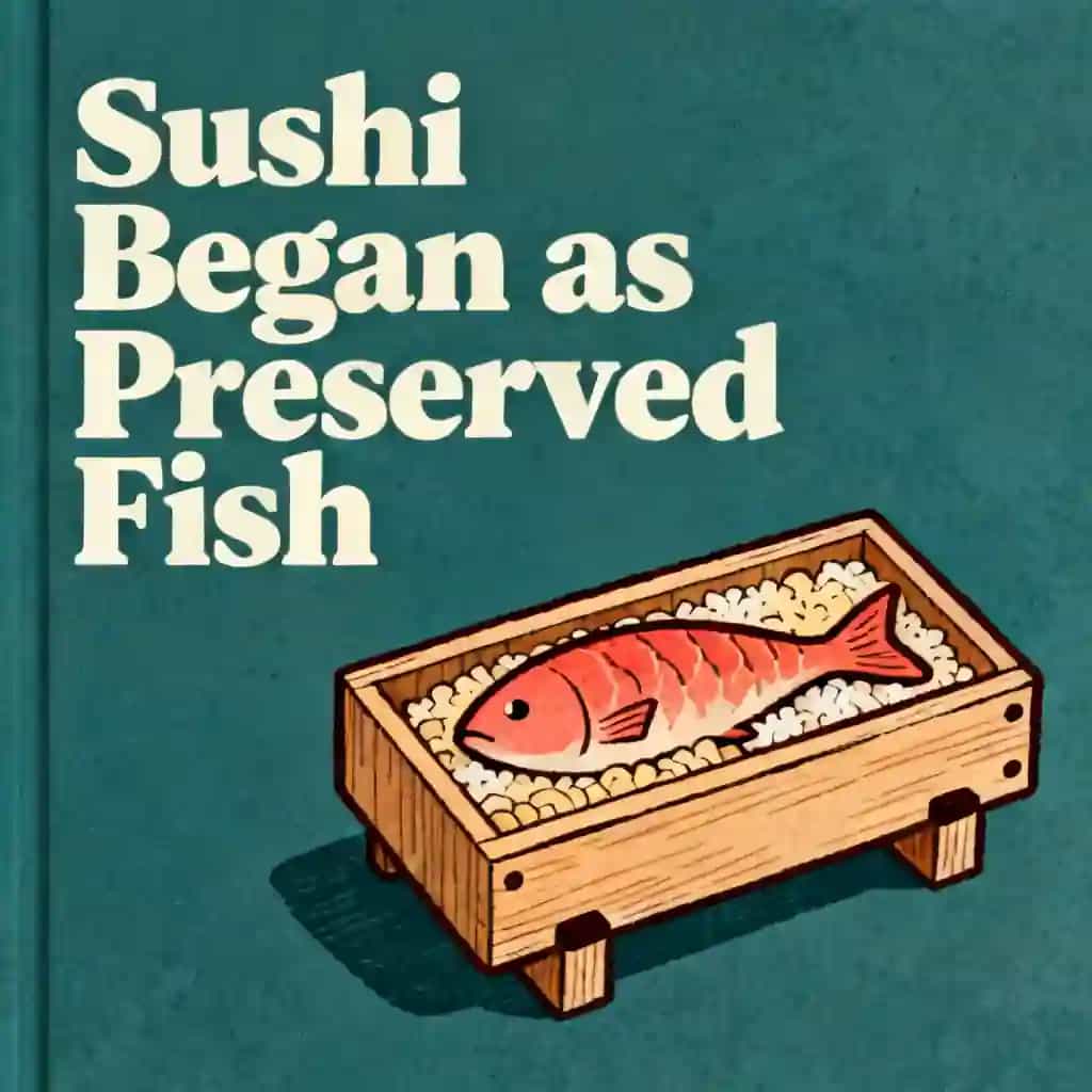 Sushi History: Why It Started as a Way to Preserve Fish book cover