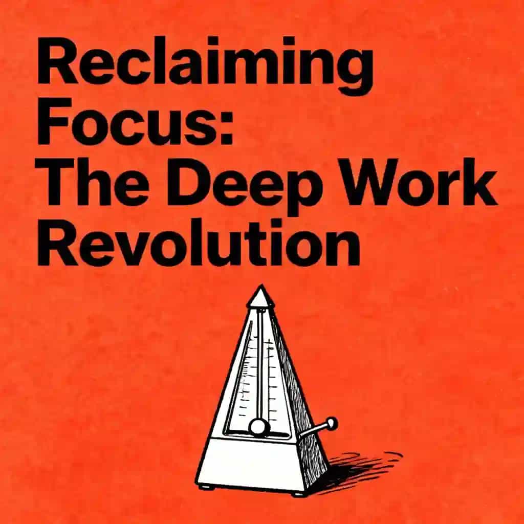 Reclaiming Focus: The Deep Work Revolution book cover