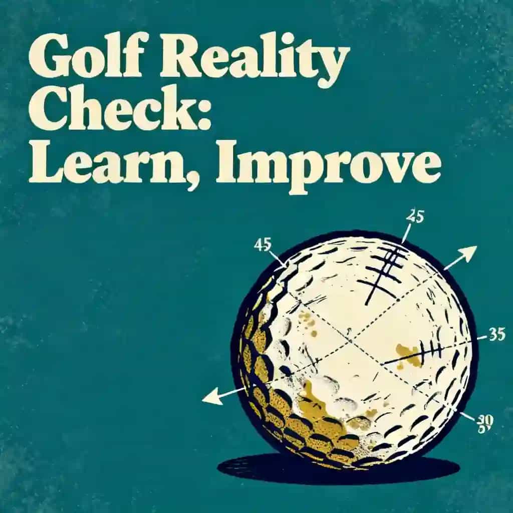Обложка книги Golf Reality Check: Stop Sucking, Start Learning