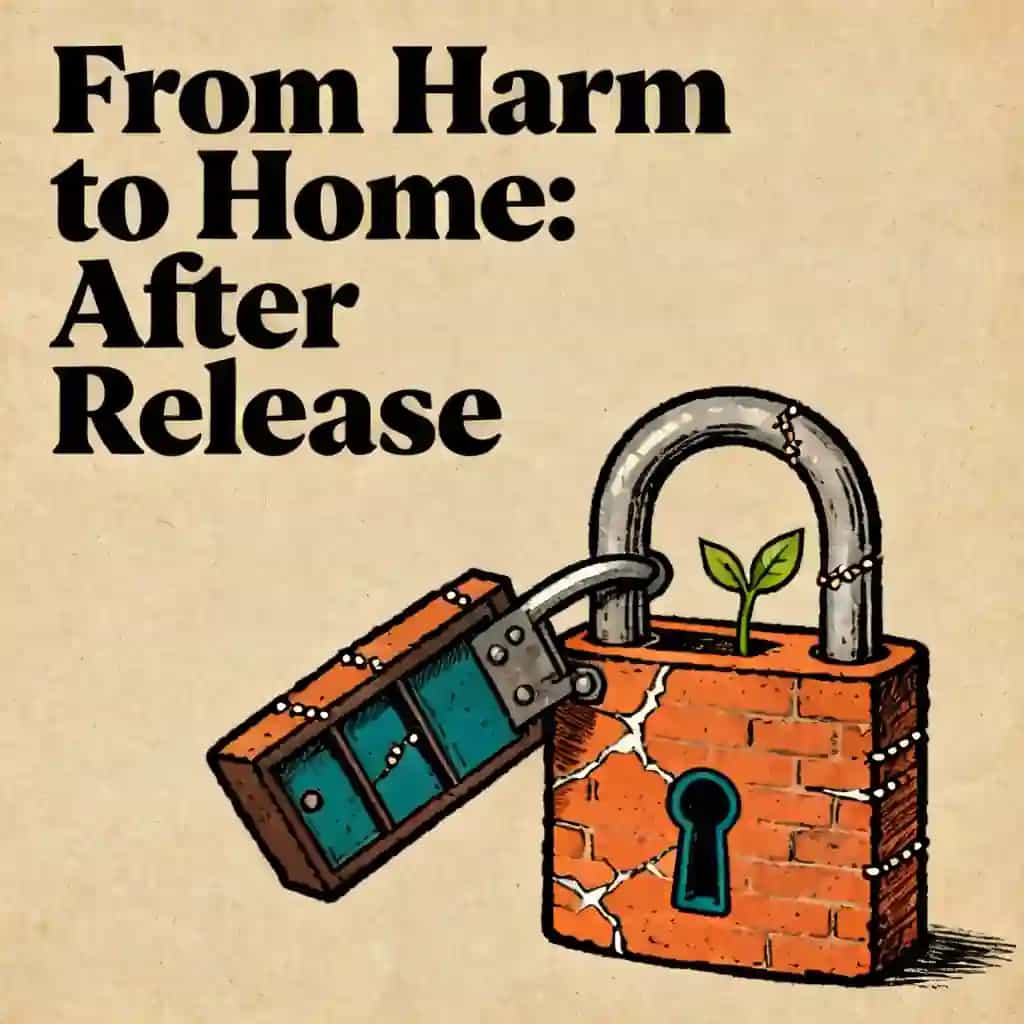 Healing after abuse and a partner's prison release 책 표지