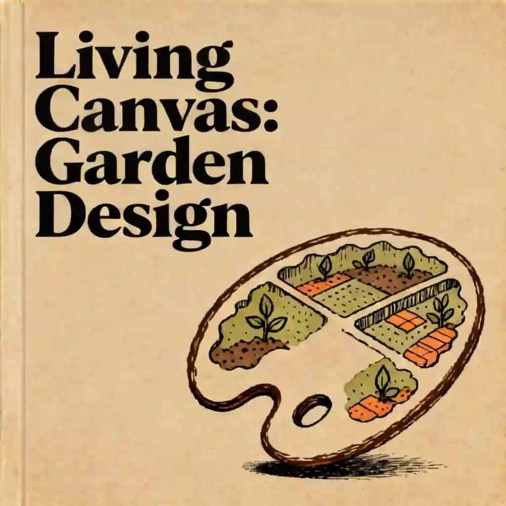 Copertina del libro Garden Design: The Living Canvas