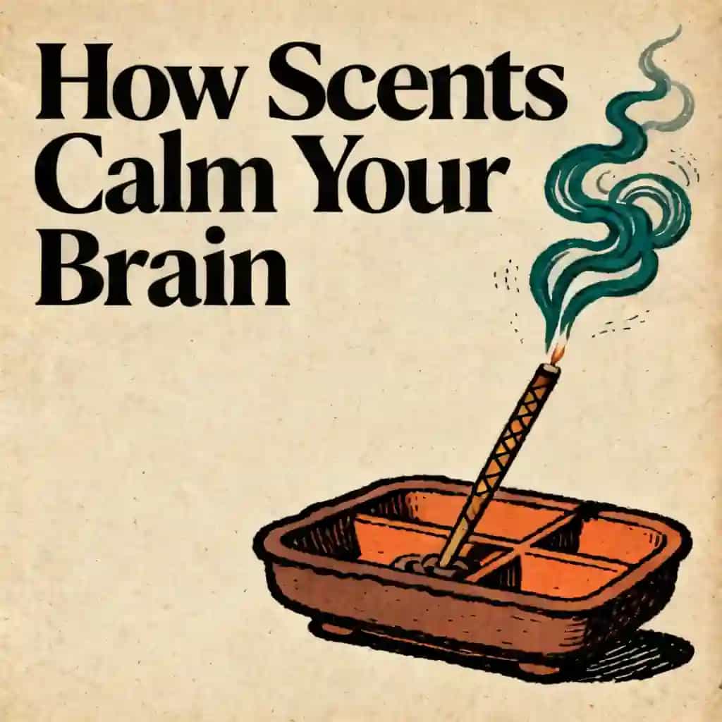 How scents reduce stress and calm your brain book cover
