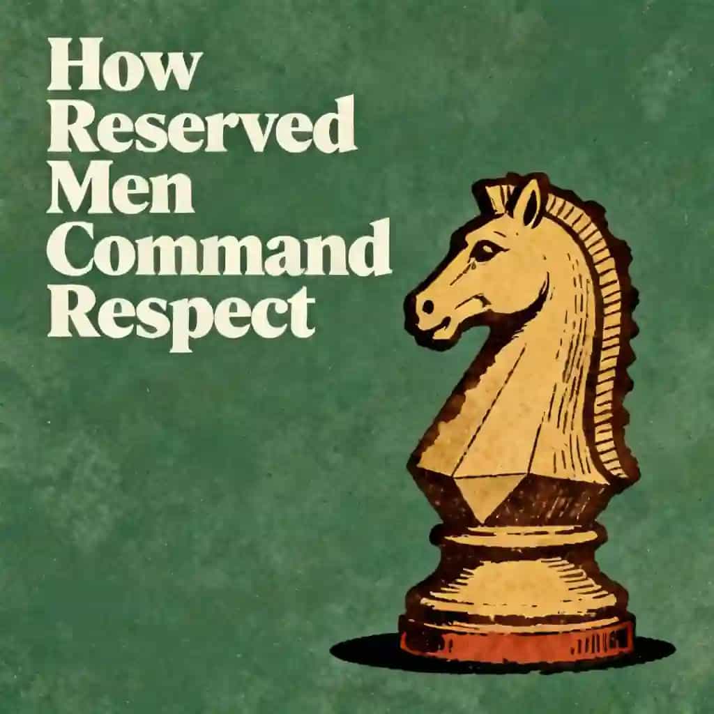Commanding respect as a reserved man book cover