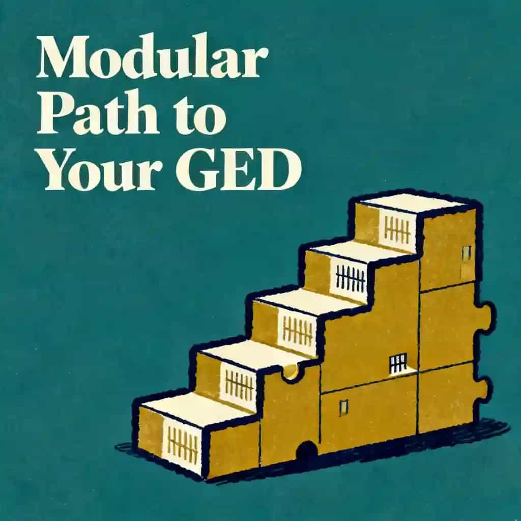 The Modular Path to Your GED の書籍表紙