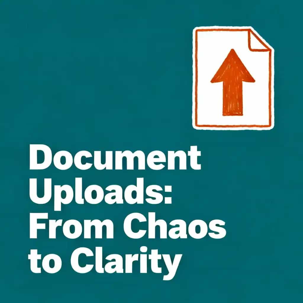 Portada del libro Mastering Document Uploads: From Chaos to Clarity