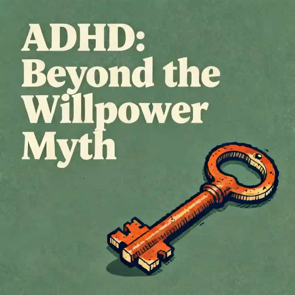 Copertina del libro ADHD and the Willpower Myth