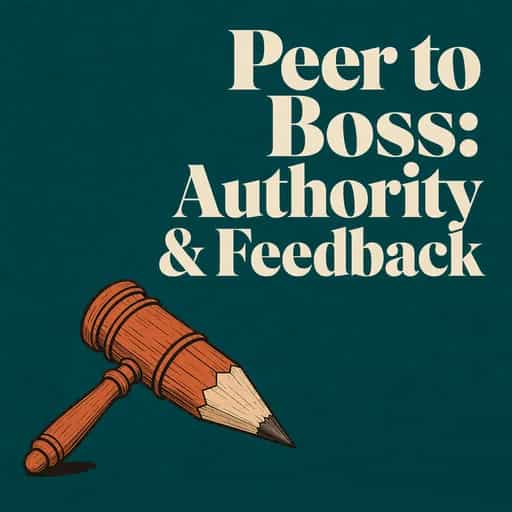 Feedback and Authority: From Peer to Boss 书籍封面