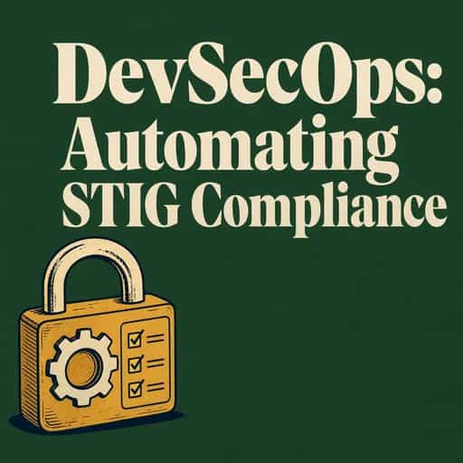 Copertina del libro Automating STIG Compliance in DevSecOps