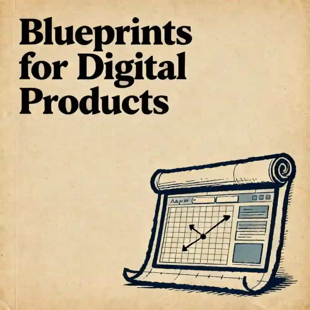 Capa do livro The Digital Product Blueprint