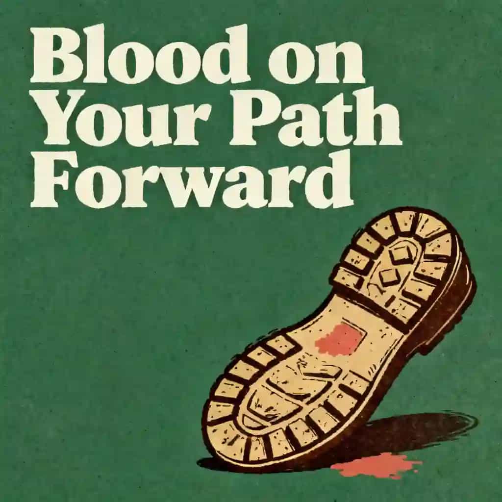 Blood on Your Feet and What It Means for Your Journey book cover