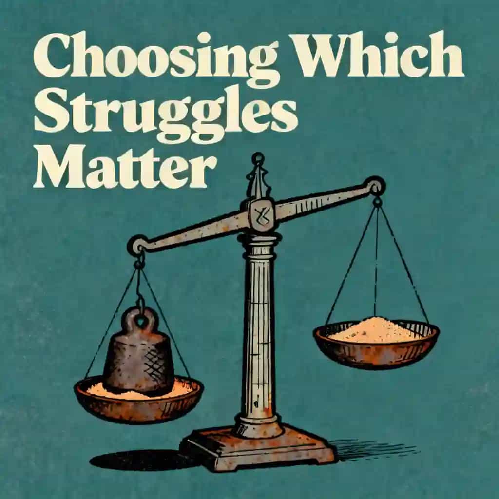 Buchcover von The Subtle Art of Choosing Your Struggles