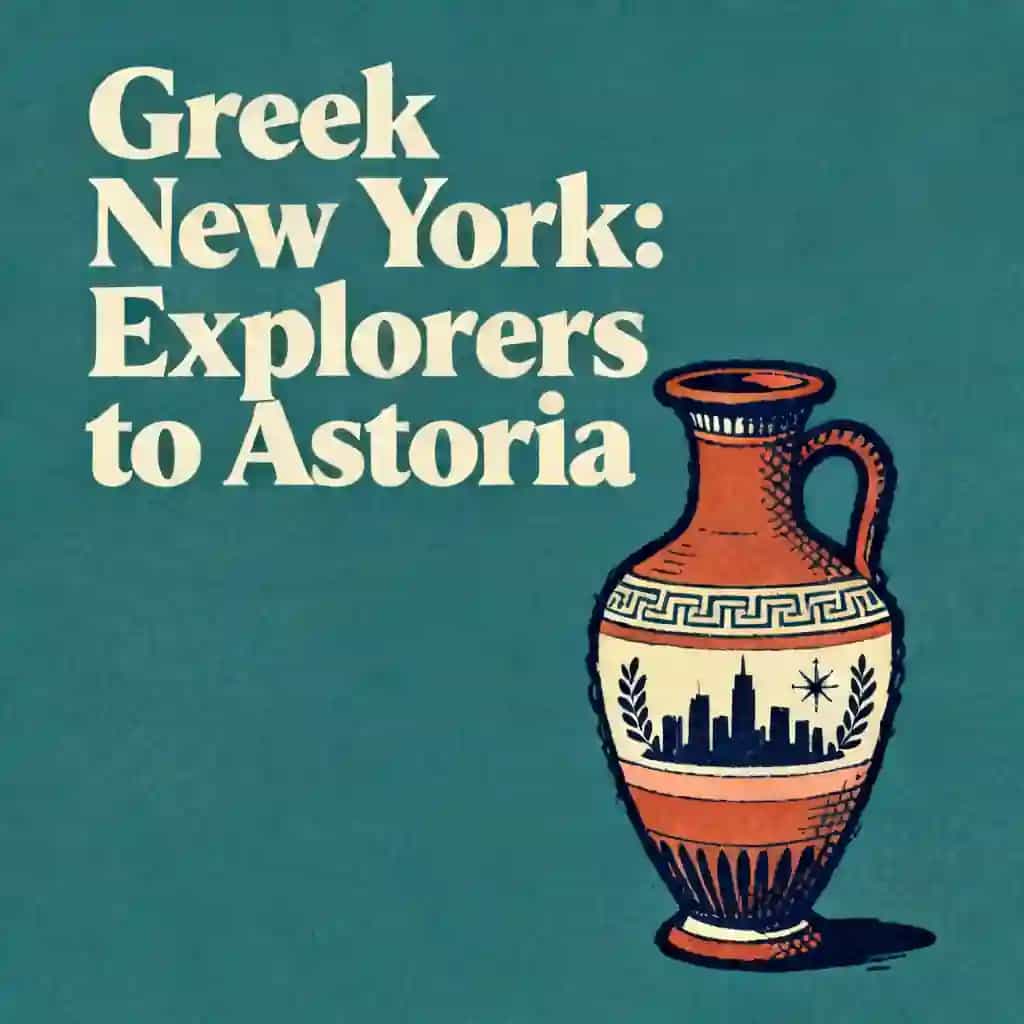 Buchcover von Greek New York: From Explorers to Astoria