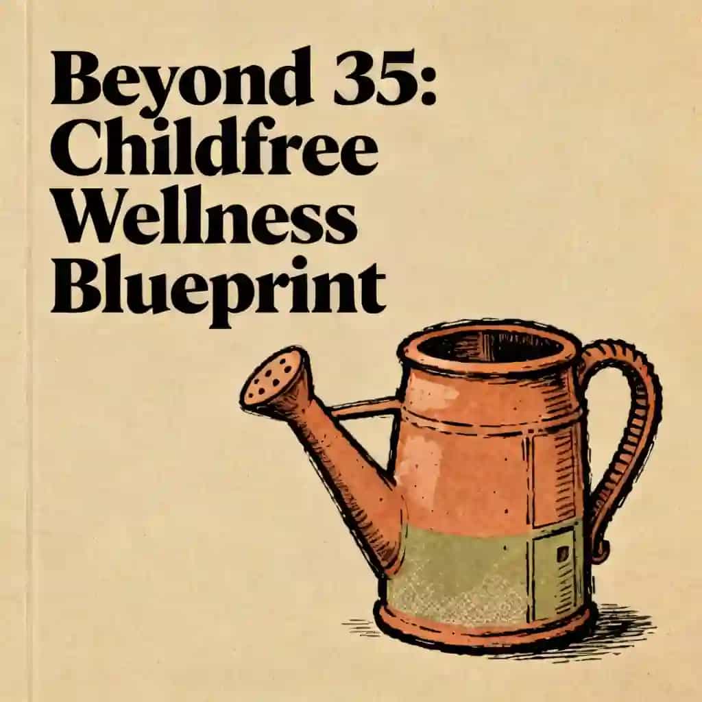 Thriving After 35: The Childfree Woman's Wellness Blueprint 책 표지