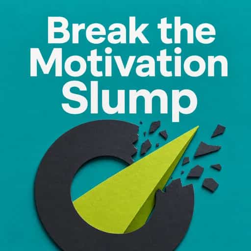 Copertina del libro Breaking the Motivation Slump