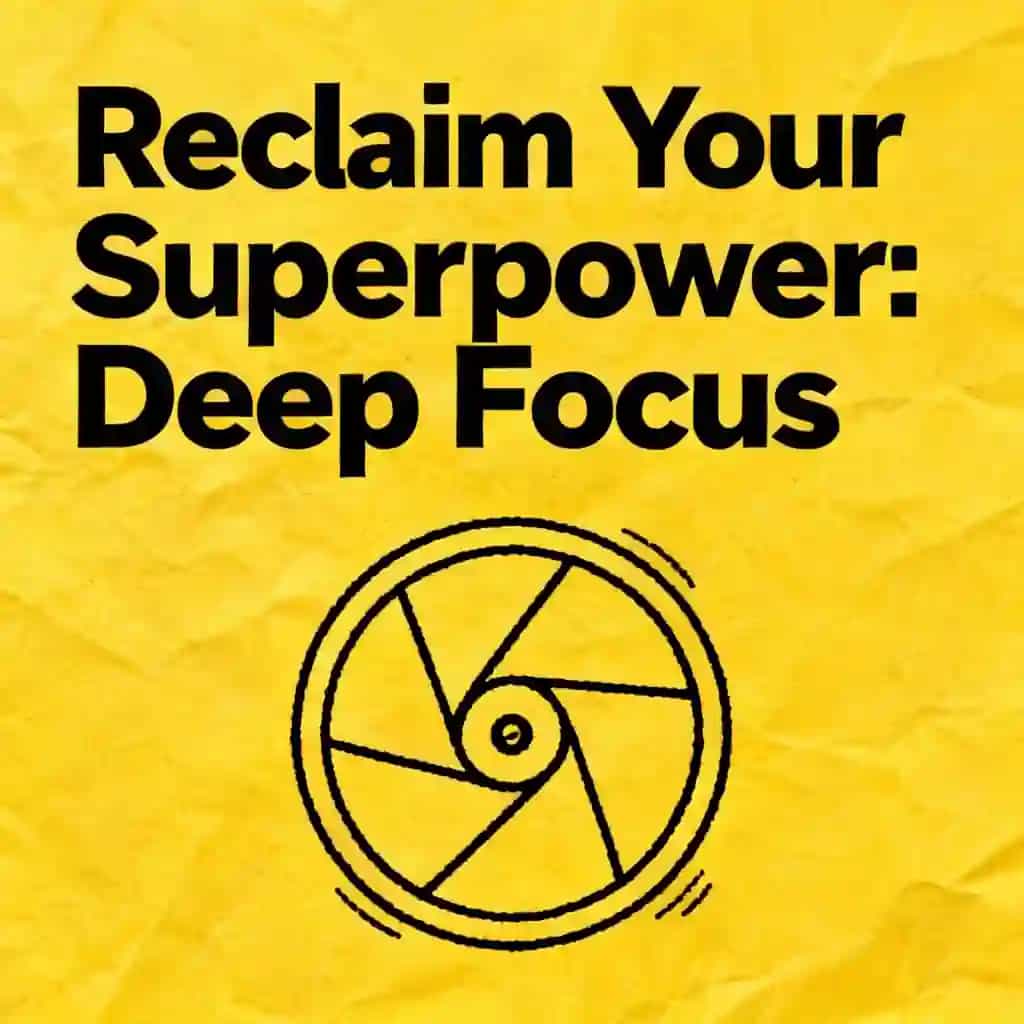Reclaim Your Superpower: Mastering Deep Focus の書籍表紙