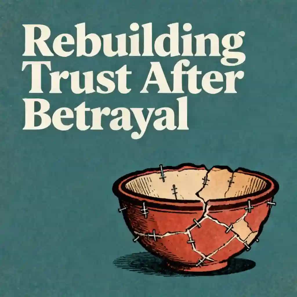Capa do livro Rebuilding After Betrayal