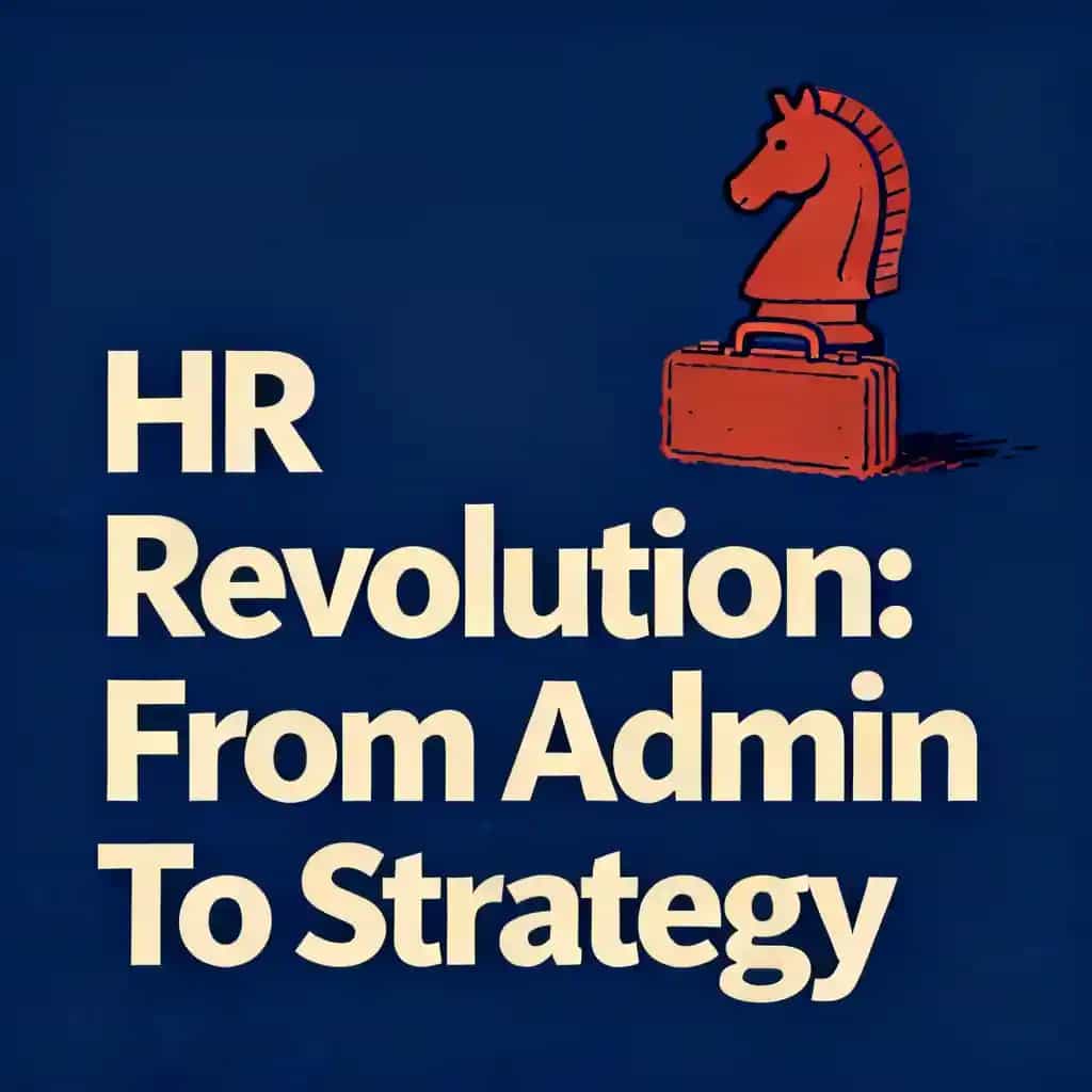 Portada del libro HR Revolution: From Admin to Strategic Powerhouse